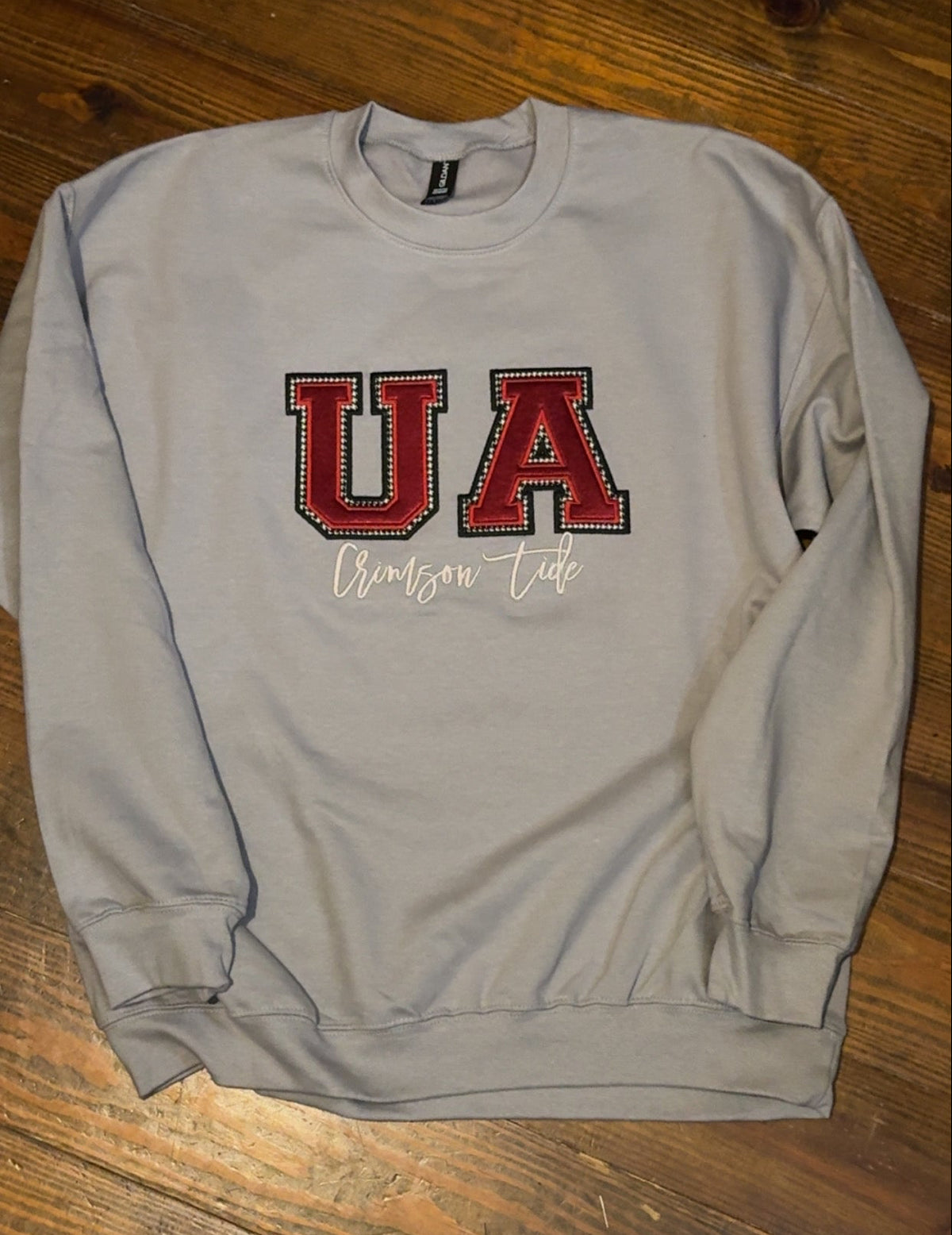 UA Crimson Tide Double Applique Embroidered Sweatshirt