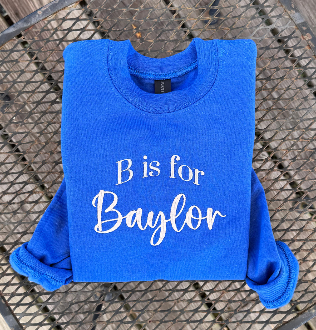 Personalized “Initial Is For” Youth Sweatshirt